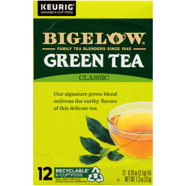 トップス green tea Bigelow Green Tea 12 K-Cup Same-Day Delivery or Pickup | Tops Markets
