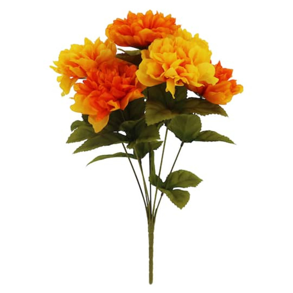 Ashland Yellow & Orange Marigold Bush