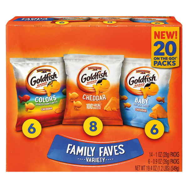 Pepperidge Farm Goldfish Family Faves