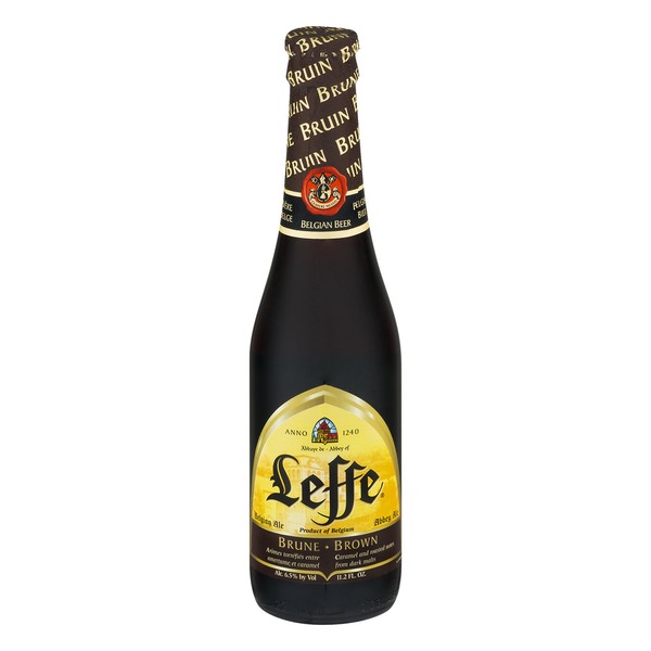 Leffe Belgian Abbey Brown Ale (11.2 fl oz) - Instacart