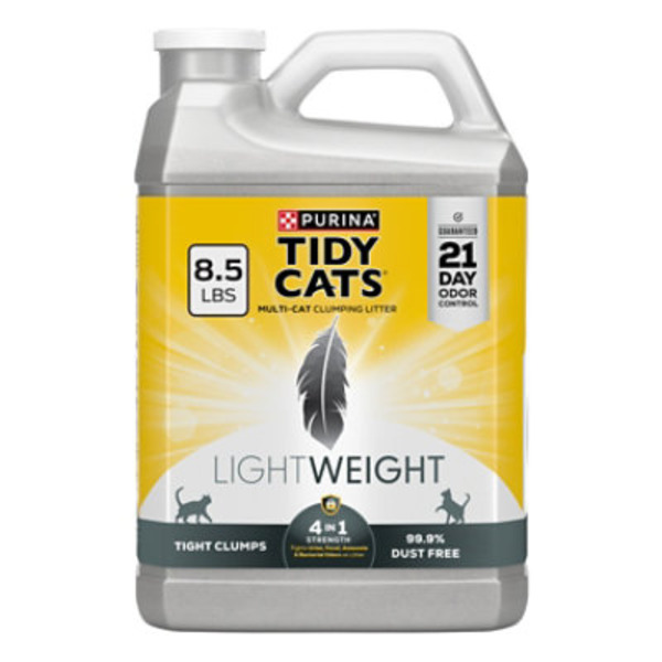 Purina Tidy Cats LightWeight 4-in-1 Strength Clumping Dust Free Cat Litter