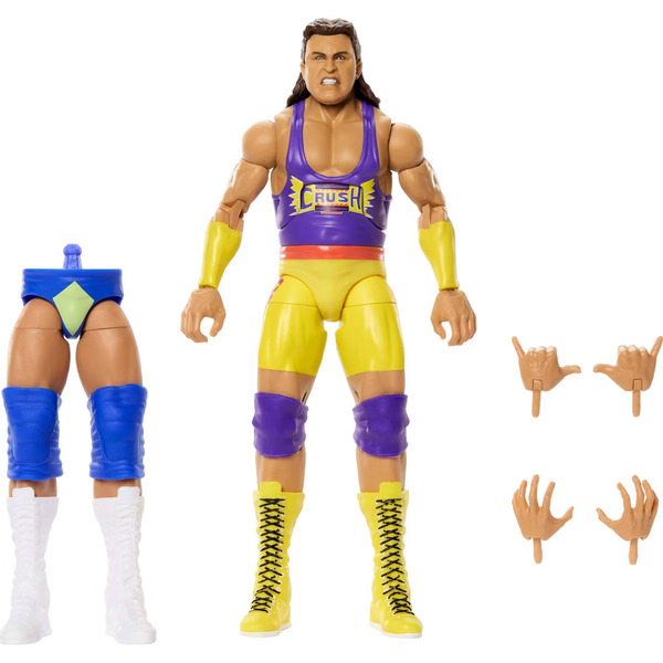 WWE Elite Legends Kona Crush Action Figure & Accessories, Series 31, 6-Inch Set