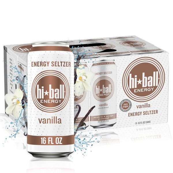 トップス HEVE Sheer Bubbly BL vanilla Hiball Energy Vanilla Sparkling Water Same-Day Delivery or Pickup