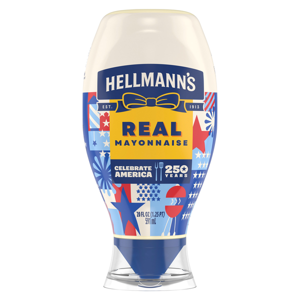 Hellmann's Real Mayonnaise Real Mayo Squeeze Bottle Same-Day