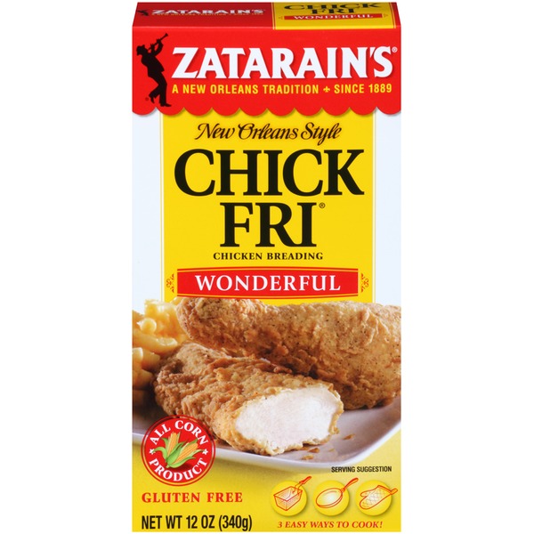 Zatarain's ChickFri Wonderful Chicken Breading Mix (12 oz) from