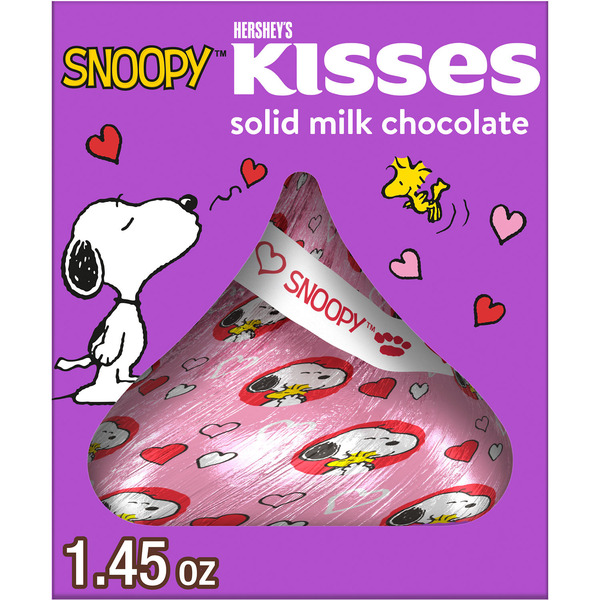 Hershey's KISSES Milk Chocolate Snoopy™ and Friends, Valentine's
