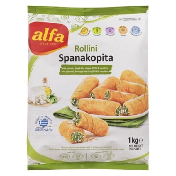 Rollini Loblaws Alfa Pastry Rollini Spanakopita Same-Day Delivery | Instacart