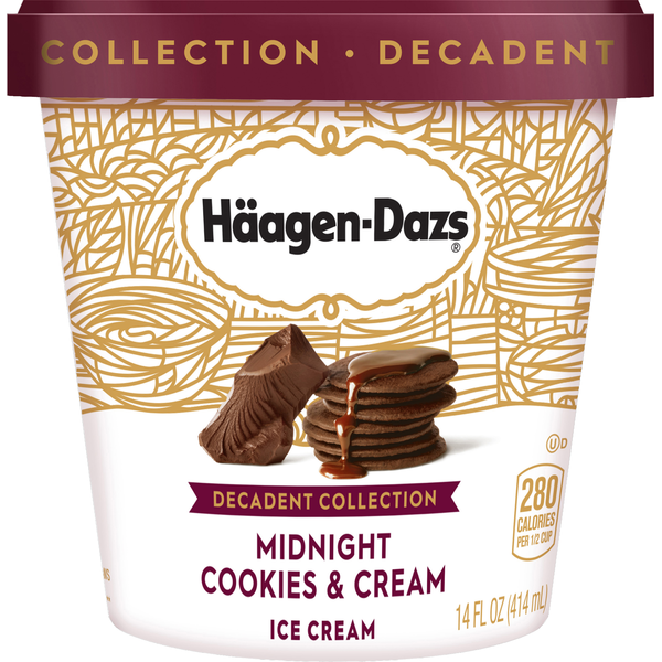 Häagen-Dazs Ice Cream, Midnight Cookies & Cream Same-Day Delivery