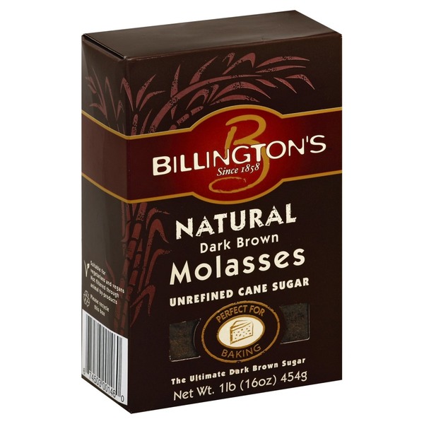 Billingtons Cane Sugar, Unrefined, Dark Brown Molasses (16 oz) Instacart