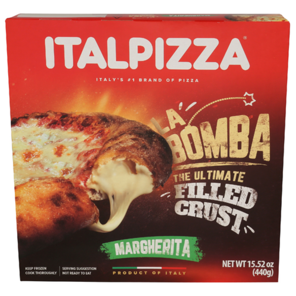 Italpizza Margherita La Bomba Filled Crust Pizza Same-Day Delivery