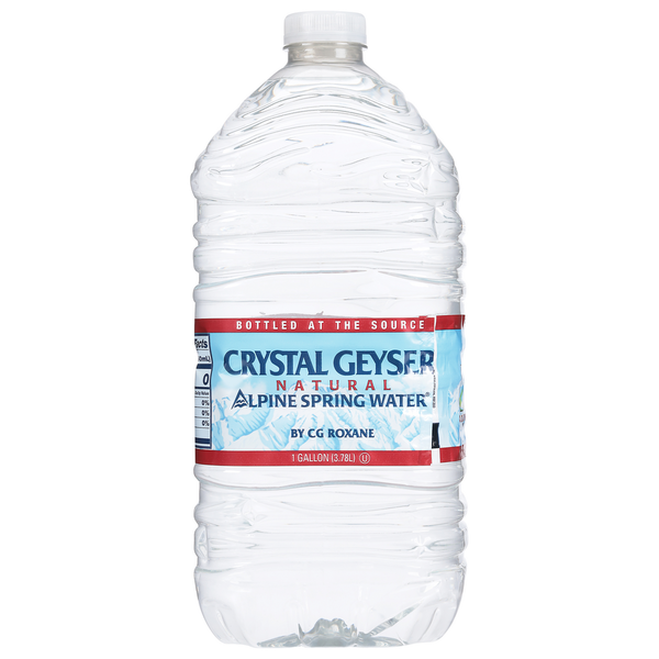 Crystal Geyser Alpine Spring Water, Natural