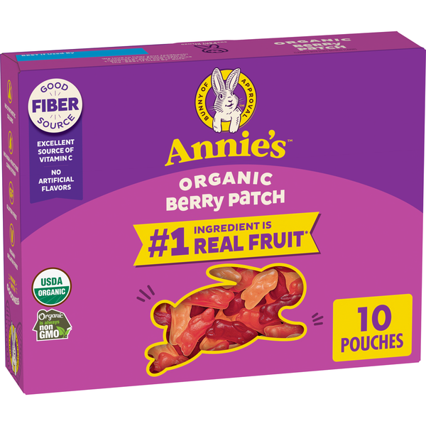 フレッシュアンドブラッド　アラクニパーツ 15枚 Annie's Organic Berry Patch No Artificial Dyes Fruit Flavored