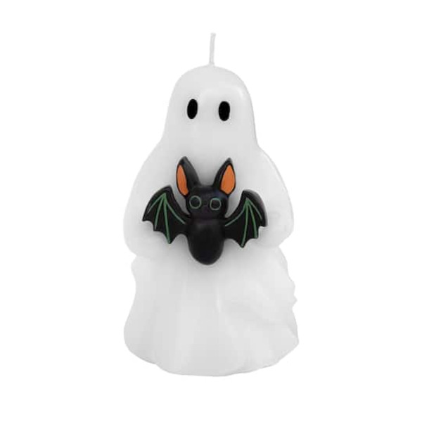 Ashland Ghost with Bat Unscented Candle