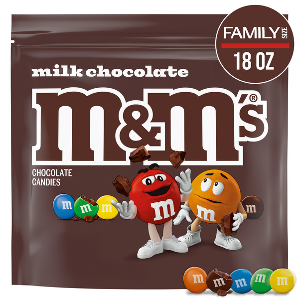 M&M's Milk Chocolate Candy Family Size
