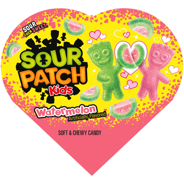 SOUR PATCH KIDS Watermelon Soft & Chewy Valentine's Day Candy Same