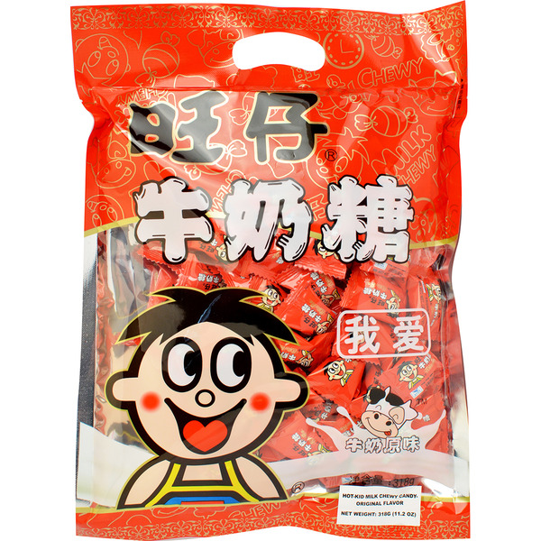 Want Want Hot-Kid Original Chewy Milk Candy