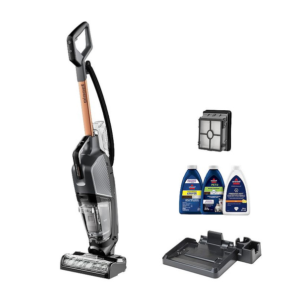 Bissell Brothers CrossWave HydroSteam Multi-Surface Wet Dry Vacuum - Black