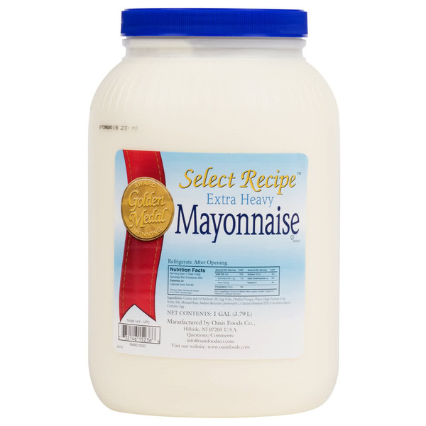 Select Recipe Extra Heavy Mayonnaise - 4 Gal Tub