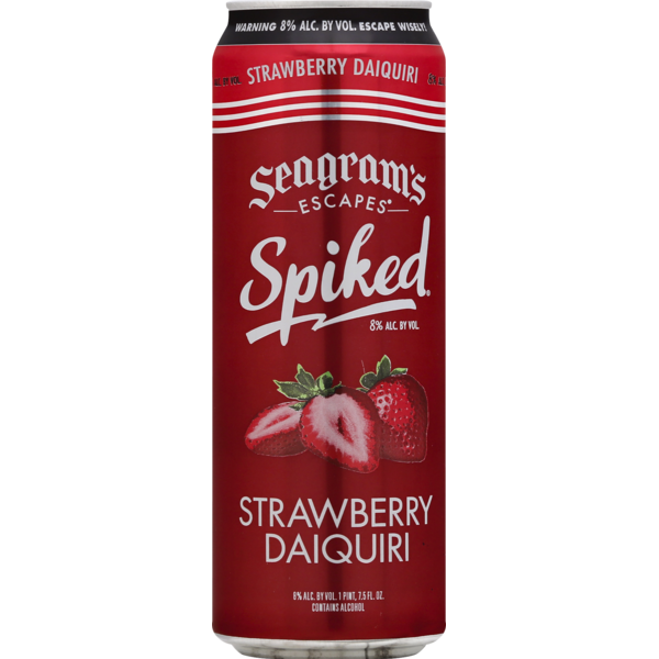 Seagram's Seagrams Escapes Flavored Beer, Strawberry Daiquiri (23.05 fl oz) from Walmart Instacart