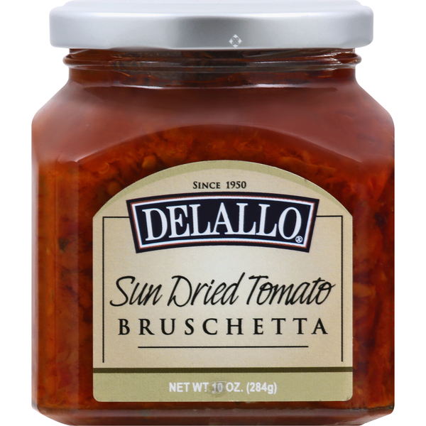 DeLallo Sun Dried Tomato Bruschetta (10 oz) Instacart
