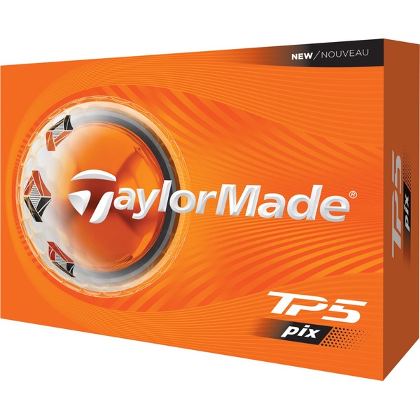 Taylor Made 2026 TP5 Pix Golf Balls - White