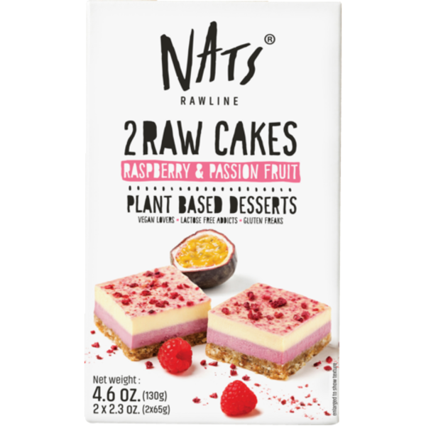Sprouts Farmers Market Nats Rawline Raspberry & Passion Fruit Raw Cakes ...