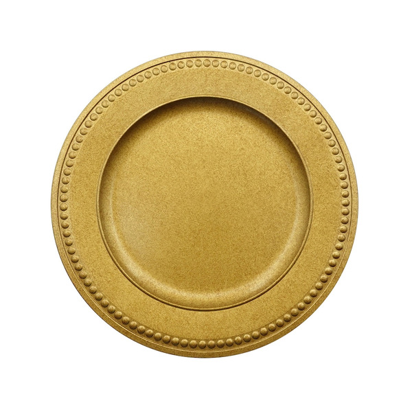 Gold Charger Plate Antique Same-Day Delivery Dollar Tree