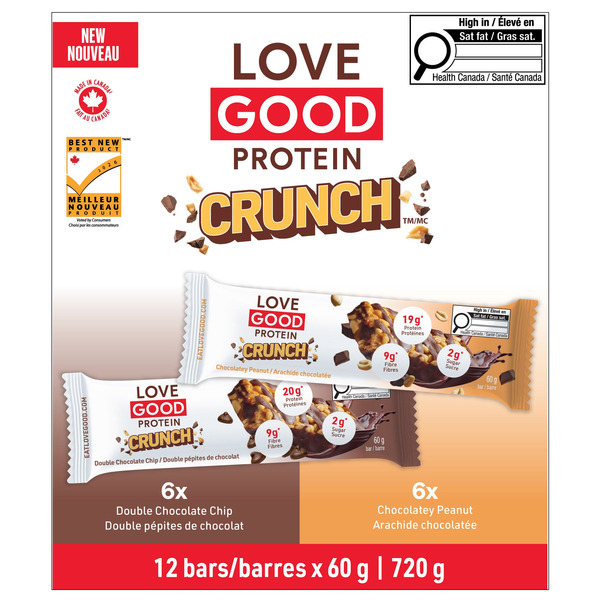 Love Good Protein Crunch Bar Variety Pack