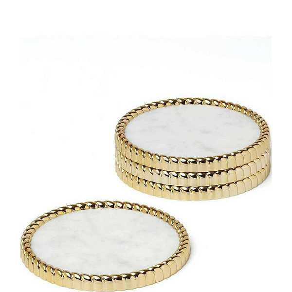 Reed & Barton Reed  Barton Roseland Coasters Set of 4