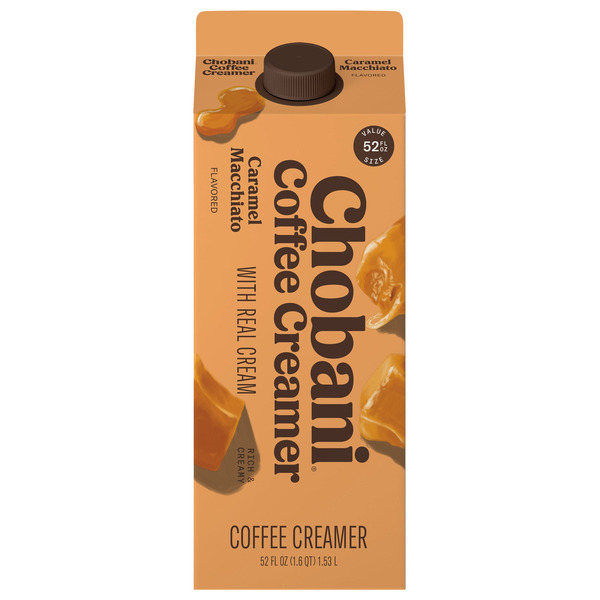 Chobani Caramel Macchiato Coffee Creamer, 52 fl oz