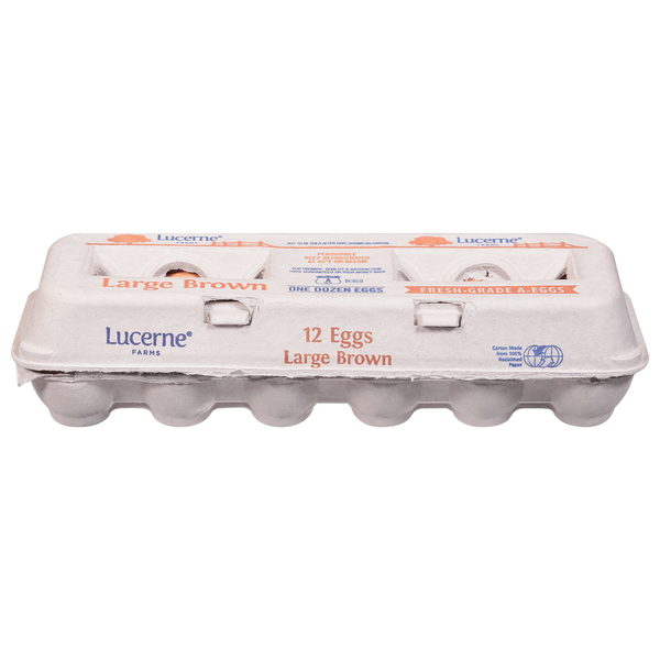 Lucerne Eggs, Brown, Large