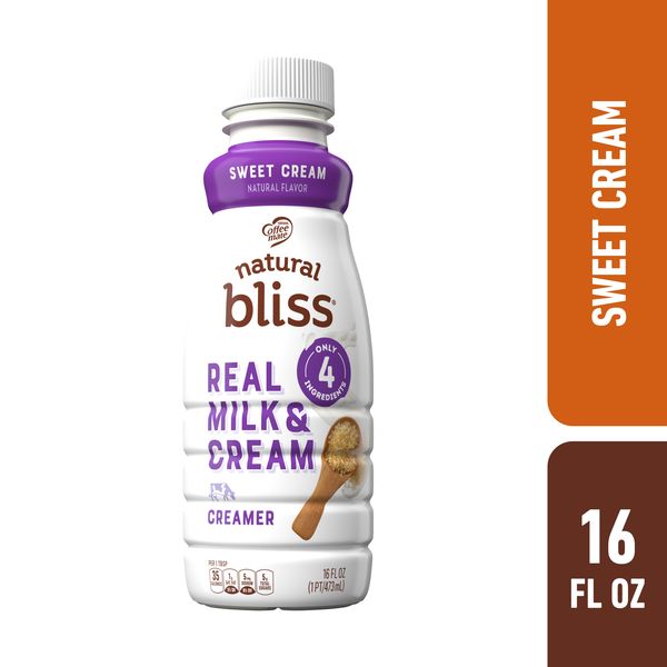 Coffee mate natural bliss Sweet Cream Liquid Coffee Creamer Same