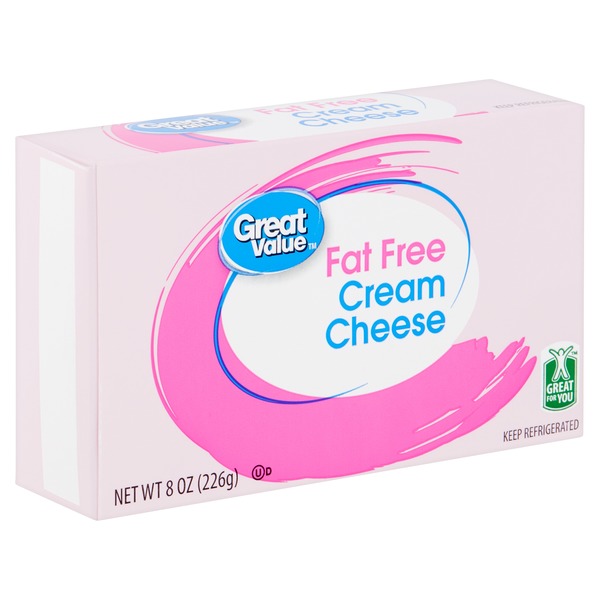 Great Value Fat Free Cream Cheese