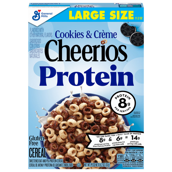 Cheerios Cookies & Crème Protein Large Size Cereal