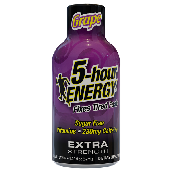 5 HOUR ENERGY EXTRA GRAPE