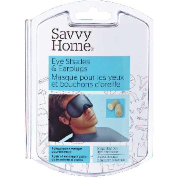 Savvy Home Eye Shades & Ear Plugs Same-Day Delivery | Rexall