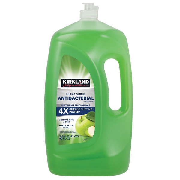 Costco Kirkland Signature Green Apple Scent Hand & Dish Soap SameDay
