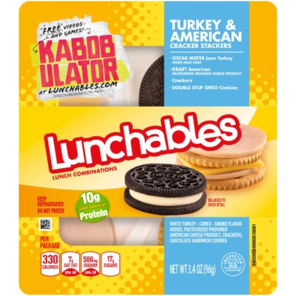 Oscar Mayer Lunchable Snack Turkey/American Cheese