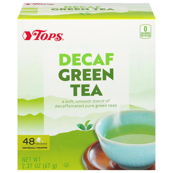 トップス green tea TOPS Decaf Tea Bags Green Tea Same-Day Delivery or Pickup | Tops