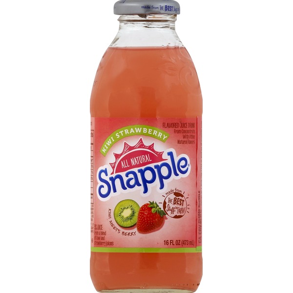 Snapple All Natural Kiwi Strawberry Flavored Juice Drink (16 oz