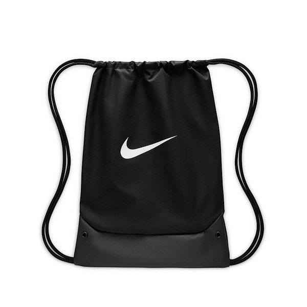 Nike Brasilia Drawstring Bag - Black/Black/White