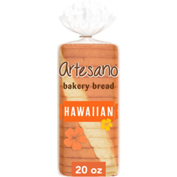 Artesano Hawaiian, Bread, Hawaiian Bread, 20 oz