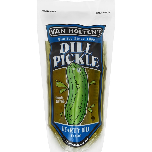 Van Holten's Pickle, Dill, Hearty Dill Flavor, Large (1 each) Instacart