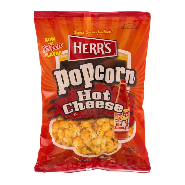Herr's Popcorn Hot Cheese (2.5 oz) - Instacart