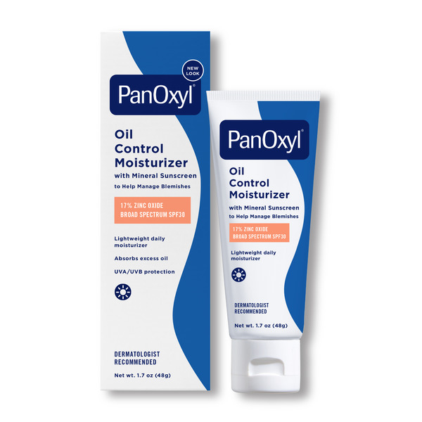 PanOxyl Oil Control Moisturizer with Broad Spectrum SPF 30 Mineral Sunscreen