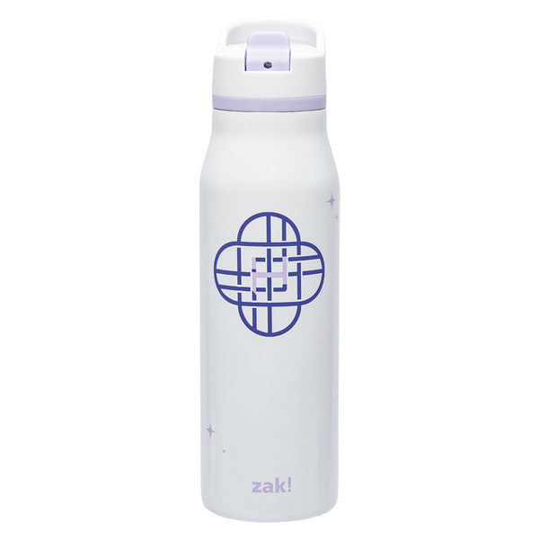 Zak! 20 oz Character SS Bottle, Kpop DH White Same-Day Delivery or