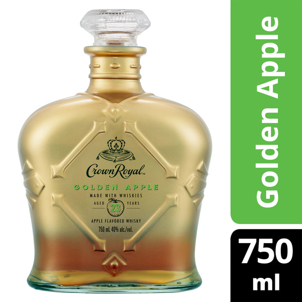 Crown Royal Golden Apple Flavored Whisky Limited Edition Aged 23