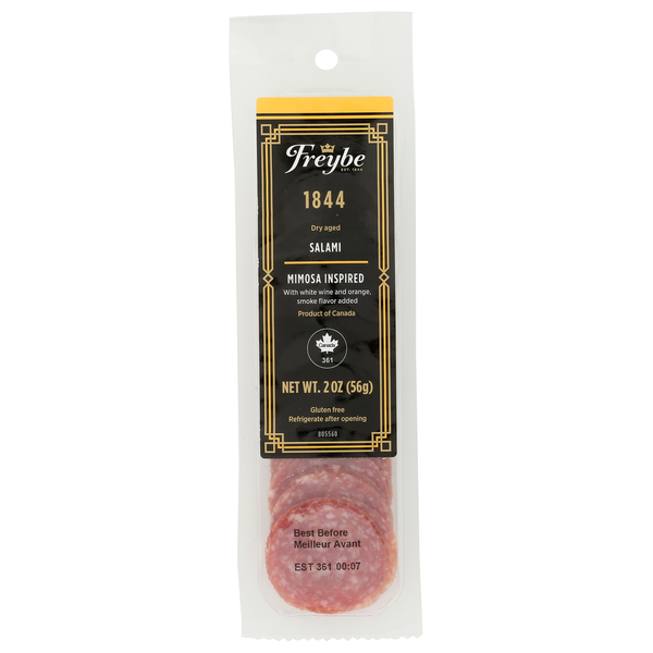 Freybe Mimosa Inspired 1844 Snack Salami