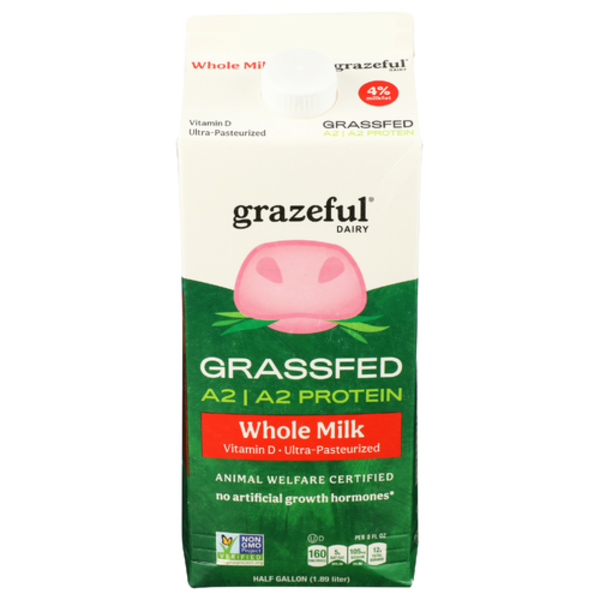 Grazeful Dairy Whole Grassfed A2/A2 Milk