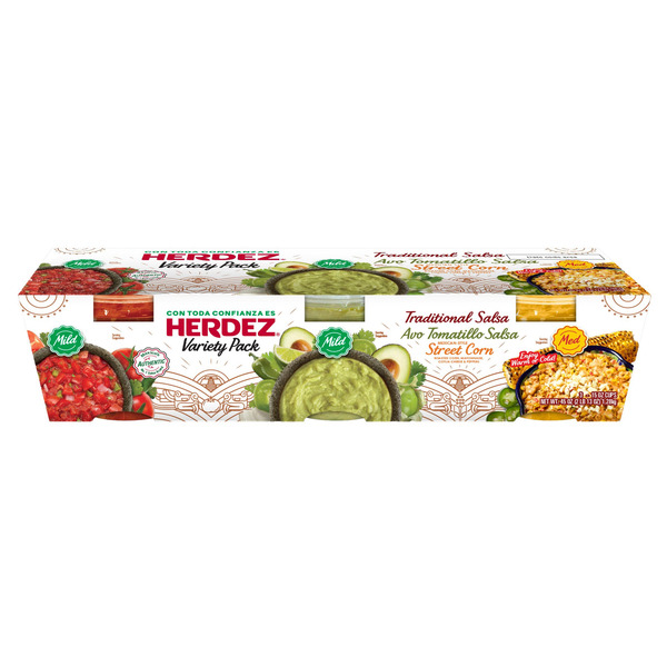 Herdez Salsa Variety Pack, 15 oz, 3-count